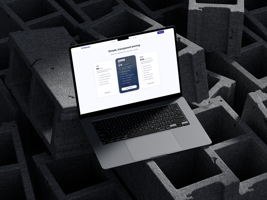 Nebula - SaaS Ready Next.js Landing Page Template